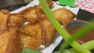 Crab Rangoon Recipe  How to make easy crab Rangoon recipe  Crab Appetizer  Wonton Recipe  Crab [upl. by Ardrey]