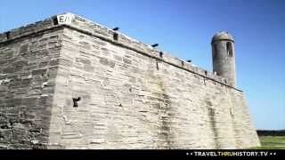 Castillo San Marcos  St Augustine FL  Travel Thru History [upl. by Perot]