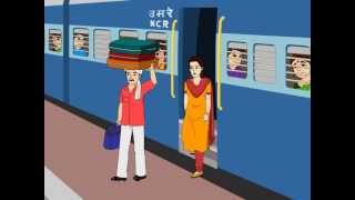 funny video indian railways [upl. by Eldnek]