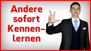 3 simple Fragen um andere sofort kennenlernen zu können [upl. by Pittel255]