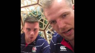 FULL James Haskell goes behind the scenes on the way to Australia [upl. by Naanac]