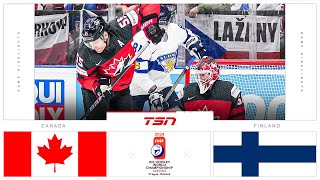 Canada vs Finland HIGHLIGHTS  2024 Mens World Hockey Championships [upl. by Atterol598]