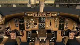 FSX Level D Simulations 767 Cold and Dark Start HD 1080p [upl. by Rollo]