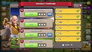 The Impossible Final HAALAND’s challenge  Clash Of Clans  V3nom Gaming [upl. by Behka]