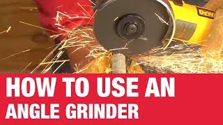 How To Use An Angle Grinder  Ace Hardware [upl. by Meela]