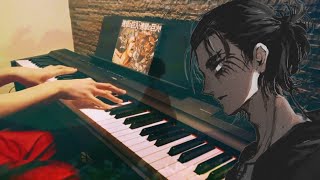 Attack on Titan Final Season ED 2  Akuma no Ko Piano [upl. by Dukey]