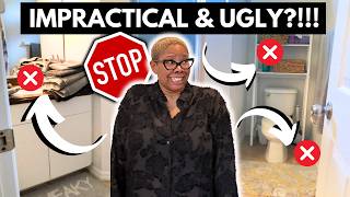 STOP Buying Impractical Bathroom Decor Do This Instead [upl. by Frisse399]