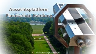 Planetarium Hamburg  der Blick von der Aussichtsplattform [upl. by Dolloff474]