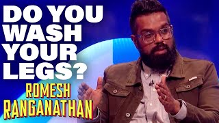 Why Arent People Washing Their Legs  Romesh Ranganathan [upl. by Anelrahc535]