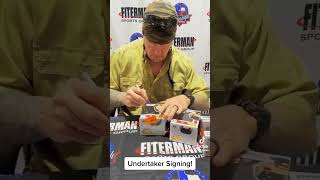 The Undertaker Signing Autographs [upl. by Ynafets]