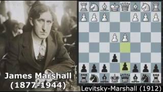 Levitsky vs Marshall  1912 [upl. by Leler209]