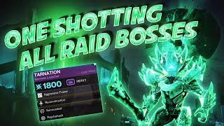 NUKING All Raid Bosses With NEW Weapon Crafting Glitch [upl. by Ibloc]