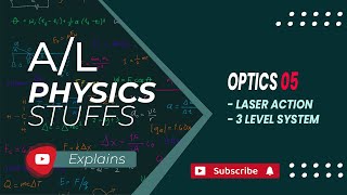 LASER Action and 3 Level System  Optics  05 [upl. by Eada]