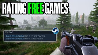 Playing and Rating FREE steam games [upl. by Poler]