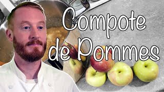 Compote de Pommes 🍎 Recette SAINE et FACILE [upl. by Averyl]