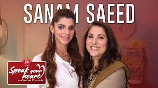 Sanam Saeed Shares Her Life Story  Speak Your Heart With Samina Peerzada  Part I [upl. by Telfer]