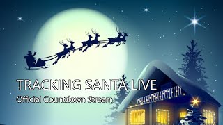 Tracking Santa Live 2023  Official Countdown Stream [upl. by Llesig375]