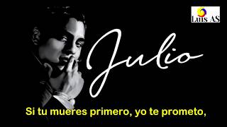 Nuestro Juramento  Julio Jaramillo  Letra [upl. by Yenar]