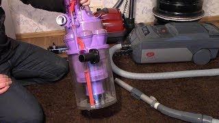 Dyson DC14 Cyclone System Airflow amp Separation Test [upl. by Knoll]