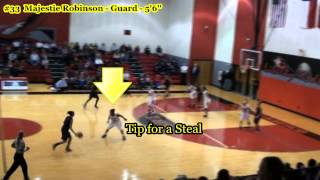 Majestie Robinson Highlight Recruiting Video 20122013 Season [upl. by Larimore]