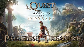 Assassins Creed Odyssey Priceless Treasure  Romance Xenia Pirate Islands Quest 100 Completion [upl. by Ynnaf]