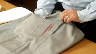 How to Remove Washable Marker From Dry CleanOnly Clothing  Leather amp Fabric Care [upl. by Bellina]