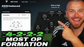 EA FC 25 MOST OVERPOWERED FORMATION 4222 TUTORIAL BEST DEFENSE amp ATTACK META TACTICS amp ROLES [upl. by Ainirtak]