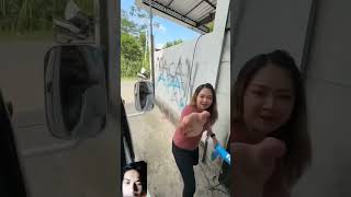 Keseruan cewe driver truk 😅 automobile comedy shorts trending fyp shortvideo [upl. by Eiduj628]