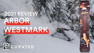 2021 Arbor Westmark Camber Snowboard Review  Curated [upl. by Karoline]