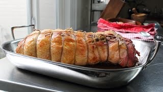 Boneless Whole Turkey for Thanksgiving  How to Bone Stuff amp Roast a Whole Turkey [upl. by Barbarese643]