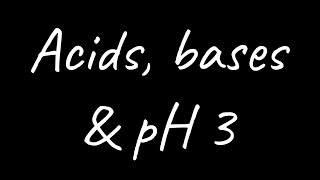 A LEVEL CHEMISTRY EXAM QUESTION WALKTHROUGH  ACIDS BASES amp pH 3 [upl. by Nicram]