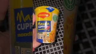 MAGGI MASALA CUPPA NOODLES🍝😍 ytshorts maggi cuppa noodles [upl. by Rentsch]