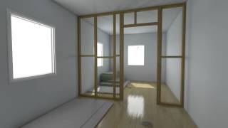 Build a partition wall in less than 30 seconds [upl. by Shien273]