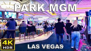 4K HDR Park MGM Las Vegas Walking Tour  2024 [upl. by Selway432]