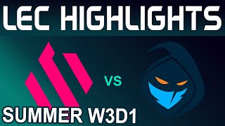 RGE vs BDS Highlights LEC Summer 2024 Rogue vs Team BDS by Onivia [upl. by Clement]