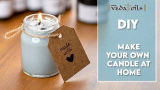 VedaOils DIY Candle Making Kit For Beginners  Easy Step By Step Guide [upl. by Elocon932]