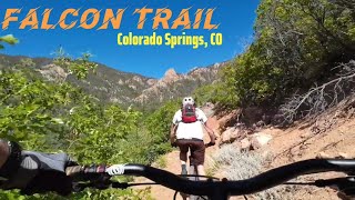 Mountain Biking Colorado Springs Falcon Trail USAF Academy [upl. by Iphigenia]