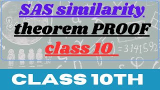 proof of sas similarity theorem  cbse  icse  ssc  class 10th [upl. by Bainbrudge]