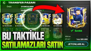 BU TAKTİKLE SATILAMAZ OYUNCULARI ANINDA SATIN  BEDAVA MİLYONLARCA COINS KASMA FIRSATI FC Mobile [upl. by Bow]