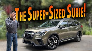 Is Subarus 3Row SUV Any Good  2023 Subaru Ascent Review [upl. by Hpesojnhoj]