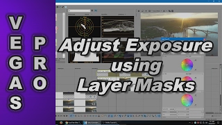 How to Adjust Extreme Exposure using Layer Masks with Vegas Pro [upl. by Lunt]