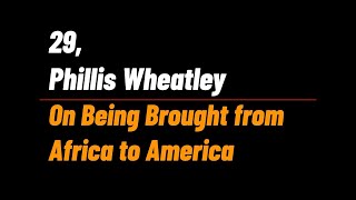 SE01E29  On Being Brought from Africa to America  Phillis Wheatley  Trailer [upl. by Tonya]