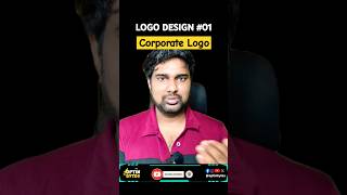 Logo Design Tamil  Corporate Logo 😇 design logodesign [upl. by Ahsrat]