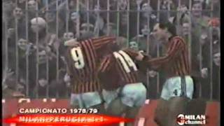 Road to Scudetto  19781979  Tutti i gol del Milan [upl. by Ciredec584]