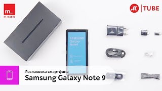 Распаковка смартфона Samsung Galaxy Note9 [upl. by Longawa679]