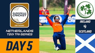 🔴 Ireland vs Scotland T20I  23 May 2024  ECN Netherlands T20I TriSeries Day 5  Live Cricket [upl. by Zachar574]