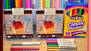 Markers amp pens that work GREAT with the Cricut Explore [upl. by Karwan]