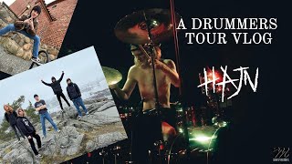 HAJN  A DRUMMERS TOUR VLOG EP 2 MalmøSE GothenburgSE AarhusDK FlensburgDE [upl. by Digirb]