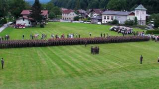 Angelobung in Bergheim Österreich 24072009 [upl. by Yenot]