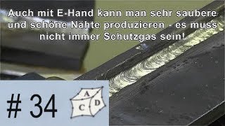 Elektroden Handschweißen Baustahl [upl. by Etem510]